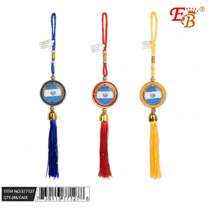 13 \ "EL SALVADOR decorazione ciondolo 288 pz/prodotto bandiera CS - Product Image 2