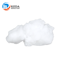 Material de fibra de silicato de aluminio refractario 1260C para revestimiento de calderas con algodón de fibra cerámica de alta pureza