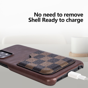 Ốp Lưng Điện Thoại Di Động Bằng Da Pu 2022 Ví Đựng Thẻ Tín Dụng Khe Cắm Điện Thoại Ốp Lưng Chủ Thẻ Cho <span class=keywords><strong>Iphone</strong></span> 12 13 14 Pro Max - Product Image 4