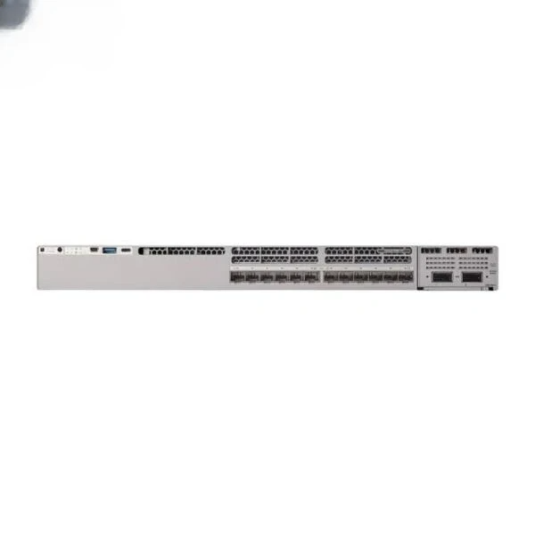 C9300X-12Y-E 12 Port SFP28 Multi Rate Layer 3 Stackable High Bandwidth Low Latency SNMP Switch for Enterprise Core Network