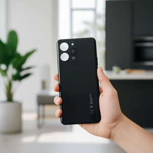 Cover posteriore per Redmi 12 nero, ricambio per scocca del telefono - Product Image 3