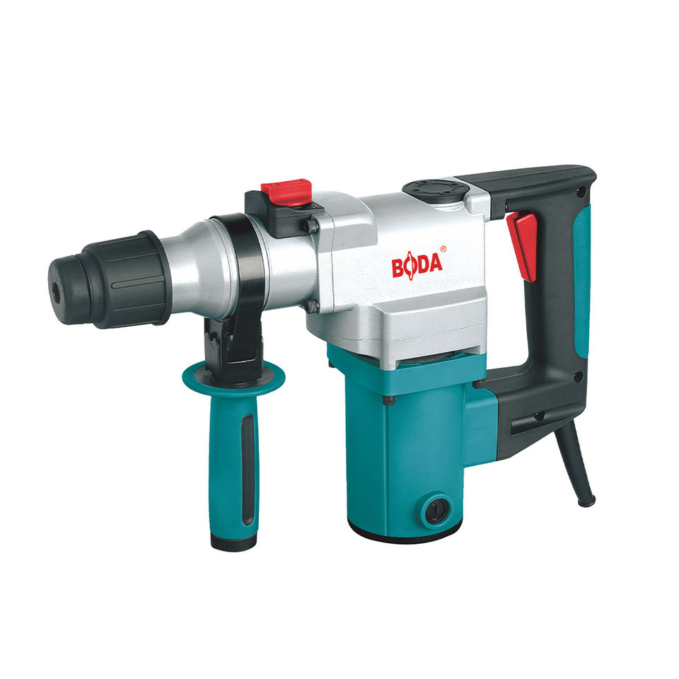 Máy khoan búa xoay có dây, chứng nhận CE, di động, logo tùy chỉnh, 220-240V, 3 chức năng, để cải tạo nhà