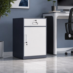 Meuble de classement vertical moderne et populaire en acier à <span class=keywords><strong>5</strong></span> <span class=keywords><strong>tiroirs</strong></span> verrouillables pour bureau et entreprise - Product Image 4
