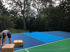 Không thấm nước di động thể thao ngoài trời sàn nhựa lắp ráp sàn gạch thể thao sàn - Product Image 2