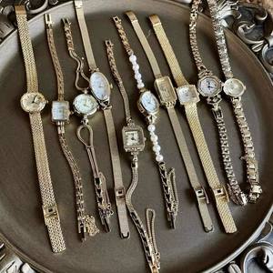 Style chaud Agete marque de luxe japonaise dames femmes Reloj montre petit or Compact perle cadran Quartz femme cadeau pour les filles - Product Image 4