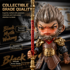 Action Figure da Collezione in Resina Personalizzata Blind Box Black Myth Sun Wukong Mitologia Cinese Decorazione Casa Ingrosso Fabbrica - Product Image 2