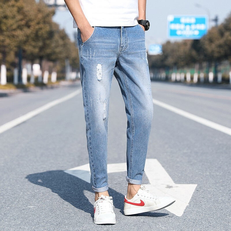 GUBA® Boys Skinny Jeans Denim Stretchy Designer Pants Fashion Trousers 