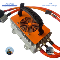 Chargeur de batterie portable pour tricycle électrique 48V72V 58.4V Lifepo4 OBC, chargeur de batterie pour moto Li-ion