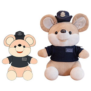 CustomPlushMaker Fabricante de peluche personalizado Animal de peluche Muñeca Gaming Película Anime muñecas Juguete de peluche personalizado - Product Image 1