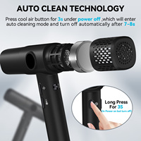 Meilleur Sèche-Cheveux à Air Chaud Intelligent à Induction Unique Haute Vitesse 1800W BLDC Ionique Sans Balais pour Usage Domestique