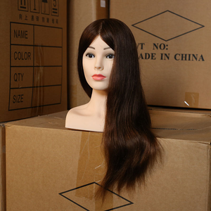 Tête de mannequin afro-américaine pour la pratique en salon, la formation en coupe de cheveux et tressage pour les écoles de coiffure ou la formation en stylisme - Product Image 1
