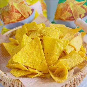 Vente en gros de chips de maïs épicées et croustillantes, bouffées de fromage, collations alimentaires, fruits et légumes exotiques sains