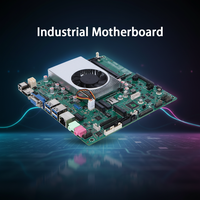Mendukung Intel Generasi ke-12 dan ke-13 Core I3 I5 I7 CPU DDR4 32GB Dual Channel HDMI VGA LVDS X86 Mini ITX Motherboard Industrial