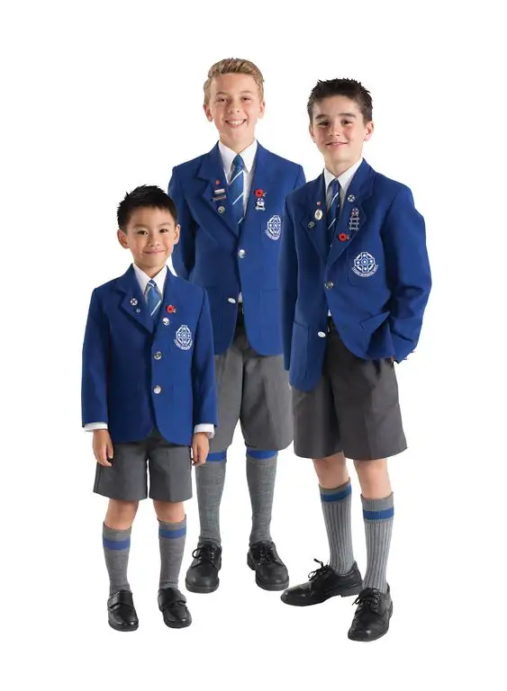 Custom Factory Supply Primary Children High Kids Kindergarten School Uniforms Boys Girls Back To School Dressy