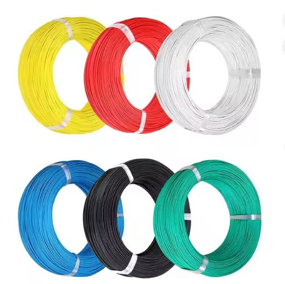 14Awg 15Awg 16Awg 17Awg 18Awg Red Black Blue Green Silicone Wire Heatproof Flexible Silicone Rubber Cable for Battery Pack