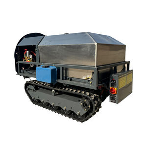 Pompa mesin perayap Driverless kontrol jarak jauh truk semprot pembibitan kebun listrik penggerak sendiri generasi baru penyemprot Taman - Product Image 5