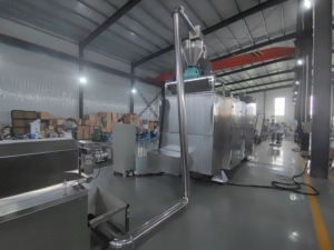 Línea de producción de comida para perros, masticables para mascotas, máquina para hacer masticables para perros de un solo tornillo, máquina para masticar alimentos suaves para mascotas - Product Image 5