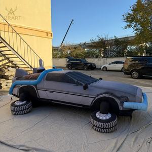 Ballon publicitaire gonflable sur mesure <span class=keywords><strong>de</strong></span> 4,2 m <span class=keywords><strong>de</strong></span> long en forme <span class=keywords><strong>de</strong></span> <span class=keywords><strong>voiture</strong></span> <span class=keywords><strong>de</strong></span> course, directement <span class=keywords><strong>de</strong></span> l'usine, pour la publicité des commerces - Product Image 6