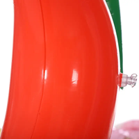 Bouée de natation gonflable en PVC en forme de cerise, flotteur de piscine en forme de fruit, tube de natation gonflable pour l'été, la plage et les fêtes au bord de la piscine