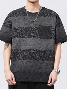Vendite di fabbrica alta qualità 230 grammi di cotone puro t-shirt da uomo molti colori oversize supporto <span class=keywords><strong>Hommy</strong></span> e spedizione - Product Image 3
