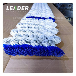 نفق الدفيئة 2.0 مللي متر البلاستيك المغلفة متعرج الربيع تحديد تذبذب الأسلاك - Product Image 4