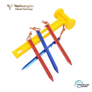 Martillo de Plástico PE Ultraligero y Portátil de 3 Estrellas para Acampar al Aire Libre y Herramientas para Carpas - Product Image 6