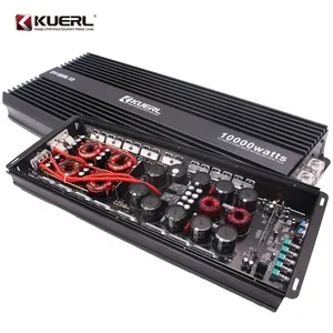 Factory Wholesale New Car 9800W Mono Class D Audio Amplifier Car Audio Modified Bass Amplifier