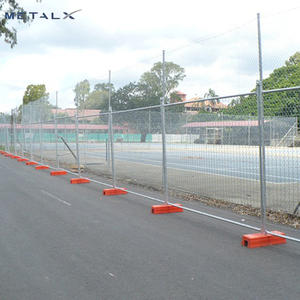 <span class=keywords><strong>รั้ว</strong></span>ชั่วคราว6นิ้ว<span class=keywords><strong>รั้ว</strong></span>เคลื่อนย้ายได้มีล้อ2.1x2.4งานรักษาความปลอดภัยกลางแจ้งรั้วชั่วคราวทำจากสังกะสี - Product Image 6