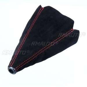 Universal Car Gear Shift Collars <b>Covers</b> Gear Stick Shift Shifter Knob <b>Cover</b> <b>Boot</b> Gaiter - Product Image 3
