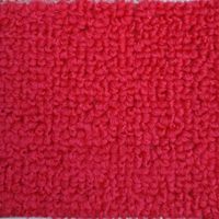 Tapis carré antidérapant ignifuge à boucles moyennes cryptées en polypropylène 100 % tissé à la machine pour bureau, maison, chambre