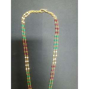 Collar de Perlas y Piedras Curativas de Jade Natural Colorido Estilo Bohemio para Mujer, Gargantilla de Perlas, Venta al por Mayor - Product Image 2