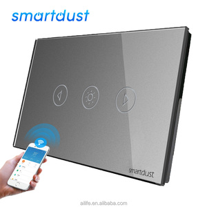 Smartdust US AU SAA Tuya Smartlife Smart Home Zigbee 3.0 Google Home pannello tattile in vetro temperato Led Light Wifi <span class=keywords><strong>Touch</strong></span> <span class=keywords><strong>Dimmer</strong></span> - Product Image 2