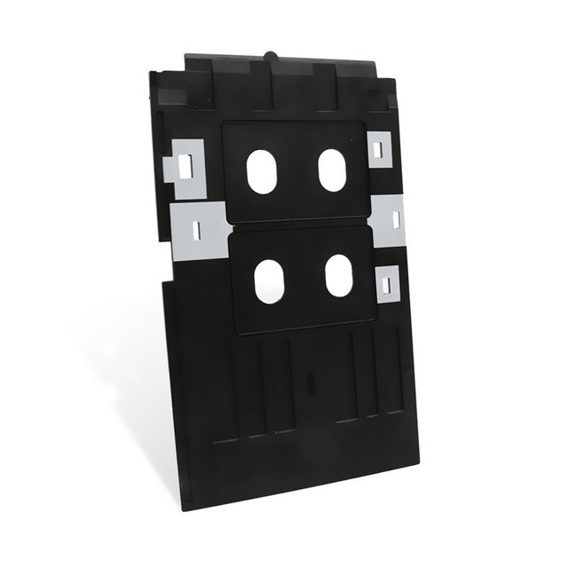 Jinlan 100% Compatible for R290 R270 R390 L800 Inkjet PVC Tray 86*54mm Plastic Card Printing ID Holder Supplies Excellent