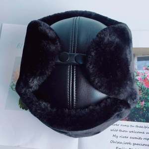 جلد الغنم الفراء طيار الصياد طارد الأذن اللوحات الانتحاري الطقس البارد قبعة للرجال Ushanka/القبعات القبعات الصياد الشتاء - Product Image 6