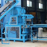 Machine automatique de fabrication de briques en terre cuite emboîtables Linyi Wante WT5-10 |   Équipement de fabrication de briques de terre haute densité