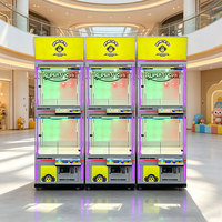 SOONUOO Machine d'arcade à jeu de rédemption de poupées à double couche et dimensions illimitées, 4K, avec éclairage LED rétroéclairé et système sonore