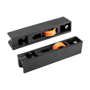 Ruote a V in nylon per porte e finestre scorrevoli in lega di alluminio con rulliera singola - Product Image 5