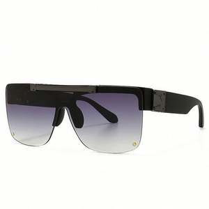 Gafas de Sol Cuadradas Extra Grandes de Lujo para Hombre y Mujer, Novedad 2020, Protección UV400, Lentes de una Pieza Abatibles - Product Image 6