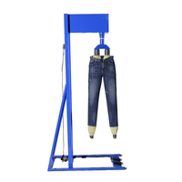 Machine à gratter le jean en caoutchouc verticale de haute qualité
