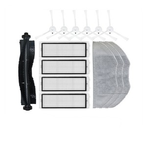 Compatible con el robot aspirador 360 S5 S7, cepillo principal, cepillo lateral, juego de filtros y mopa, filtro lavable para uso doméstico, 51-100 metros cuadrados - Product Image 1