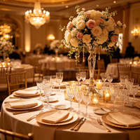 Assiettes en papier fantaisie de qualité supérieure pour mariages, banquets, célébrations et traiteurs haut de gamme