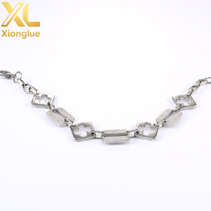 Bracelet chaîne cœur plaqué or 18 carats de haute qualité en acier inoxydable, creux, pour femme - Prix de gros - Product Image 2