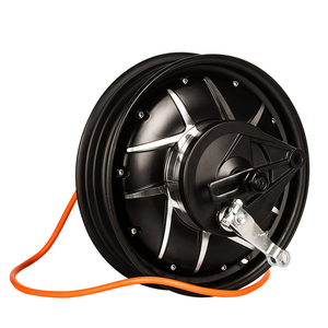 มอเตอร์ฮับความน่าเชื่อถือสูง 1500W กำลังไฟ BLDC สำหรับมอเตอร์ไซค์ มอเตอร์ฮับแบบไม่มีขอบล้อ ขนาด 10 นิ้ว - Product Image 1