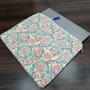 ปลอกแล็ปท็อปสำหรับ MacBook Pro 13-14นิ้วพิมพ์ด้วยมือผ้าฝ้าย13 "เคสแล็ปท็อปเคสคอมพิวเตอร์ MacBook Air - Product Image 3
