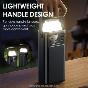 Banco de Energía Portátil de 80000mAh/50000mAh con Luz LED Plegable, Carga Rápida de 22.5W para iPhone 15/16 <span class=keywords><strong>Pro</strong></span>, Batería Externa - Product Image 4