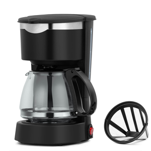 Cafetière à <span class=keywords><strong>filtre</strong></span> 650W 0,65L avec protection anti-goutte et <span class=keywords><strong>filtre</strong></span> permanent, sécurité avec protection contre l'ébullition à sec, thermostat - Product Image 2