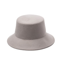 Chapeau Bob en Feutre 100% Pure Laine pour Femme, Chapeau Cloche de Luxe Tendance Hiver, Logo Personnalisé, Vente en Gros