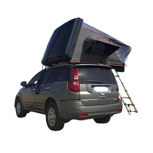 Roof Tent Outdoor Fully Automatic Folding SUV Off-road Vehicle Thickened Rollover <b>Camping</b> Travel <b>Bed</b> Car Tent - Product Image 1
