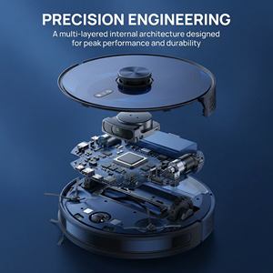 Aspiradora Robótica con Navegación Infrarroja para Limpieza Completa del Hogar y Hoteles, Barrido, Fregado y Limpieza, Todo en Uno, Batería de Iones de Litio - Product Image 5