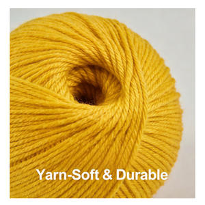 Kit de tricot au crochet de haute qualité à faire soi-même, fil de coton, outils, accessoires, débutant, fournitures de démarrage, crochets ergonomiques, rangement - Product Image 5